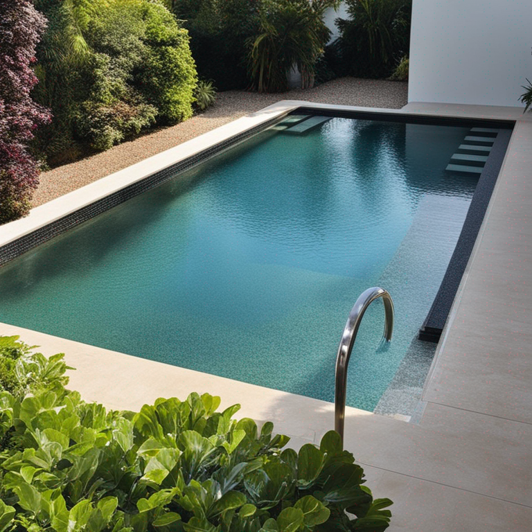 Clean and sparkling pool